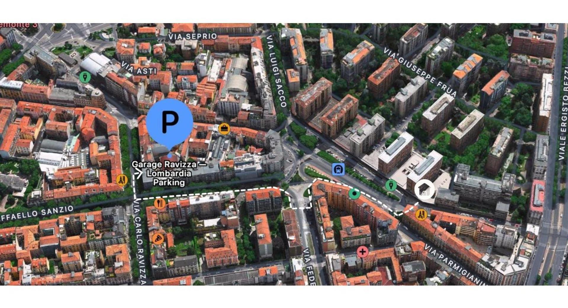 Loft Elegante In Centro Milano In Zona Signorile - Davanti Alla Metro Ngoại thất bức ảnh