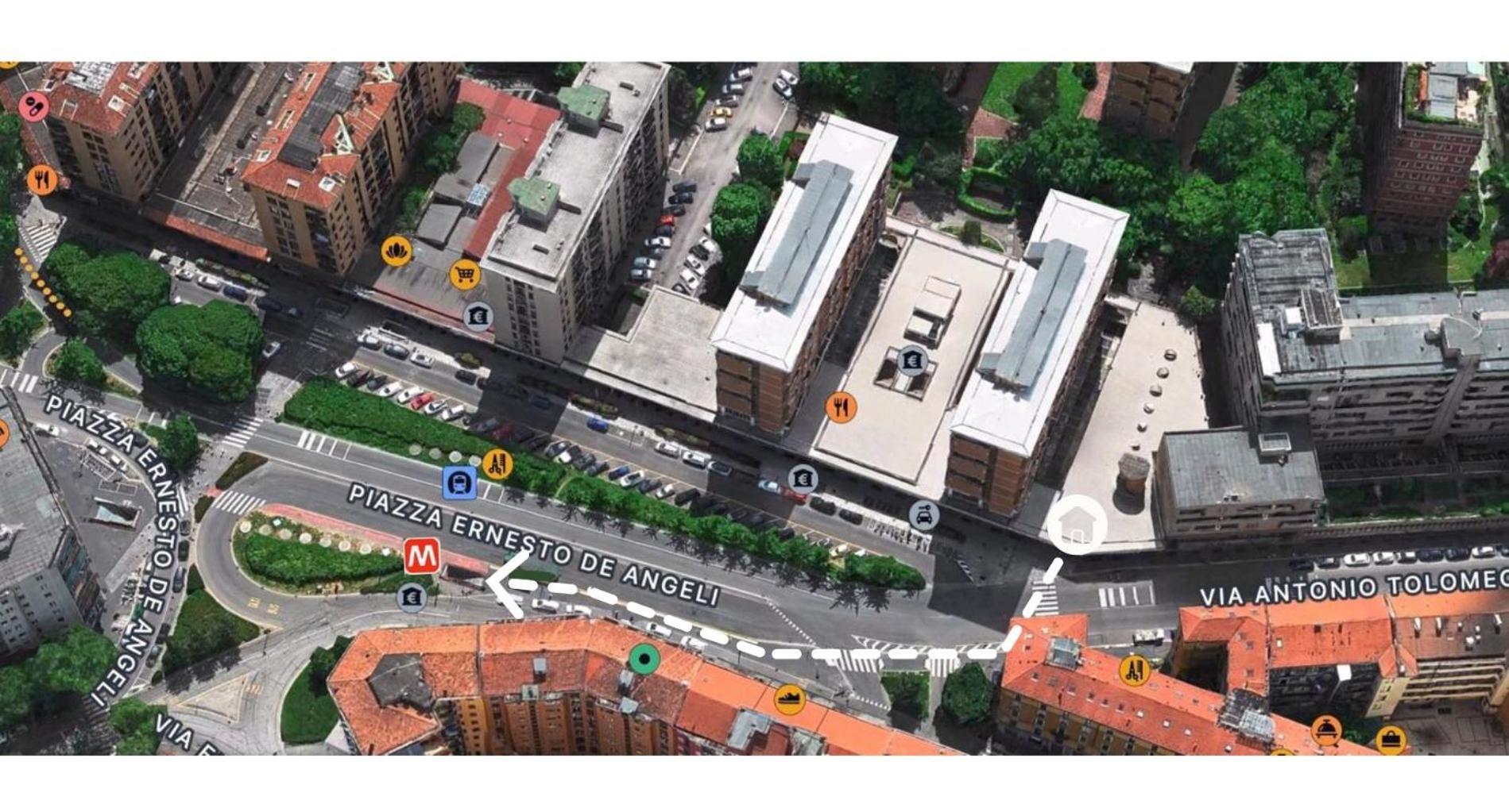 Loft Elegante In Centro Milano In Zona Signorile - Davanti Alla Metro Ngoại thất bức ảnh